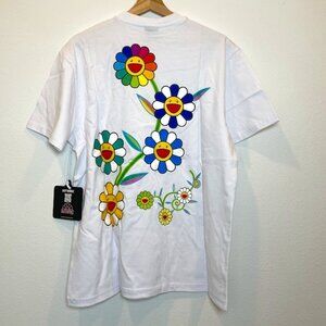 BLACKPINK + Takashi Murakami Flower Garden T-Shirt (White) Medium